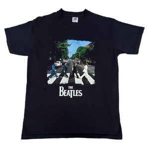 The Beatles Abbey Road Black Graphic T-shirt